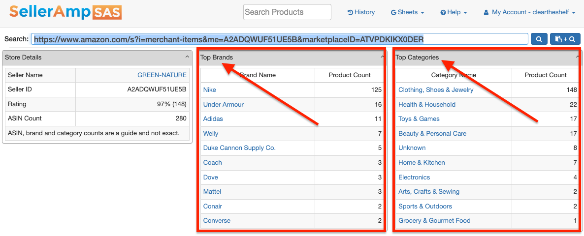 Seller amp storefront search Seller amp storefront search