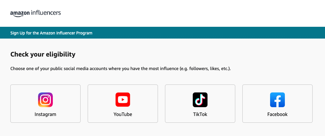 Amazon Influencer Social Platforms Amazon Influencer Social Platforms