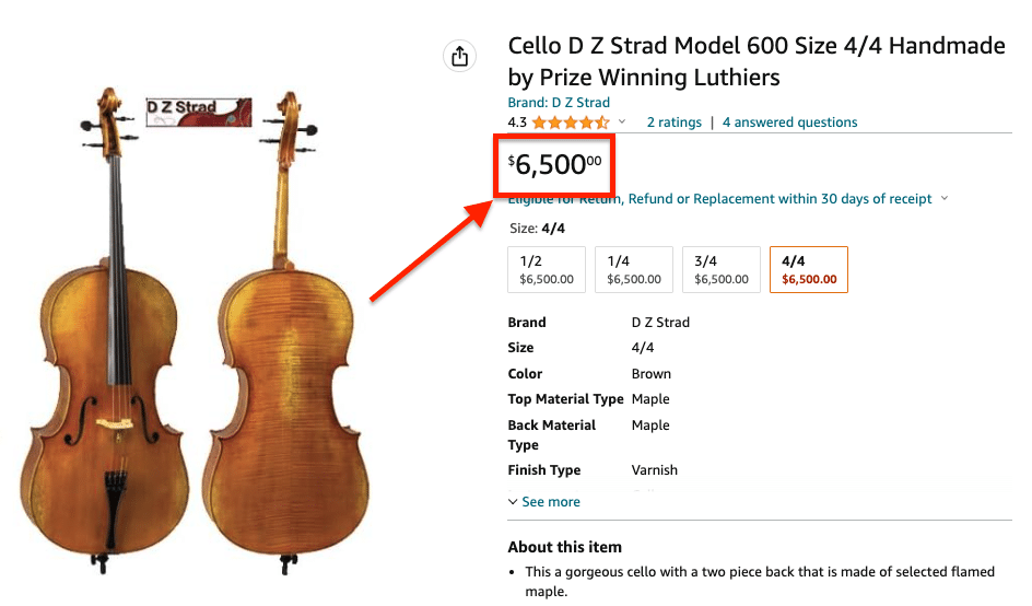 Expensive Amazon Product Expensive Amazon Product