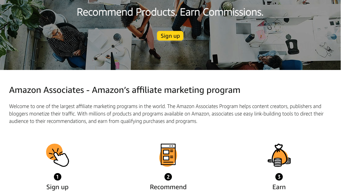 Affiliate marketing with Amazon Associates Affiliate marketing with Amazon Associates