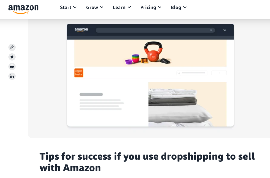 Dropshipping with Amazon Dropshipping with Amazon