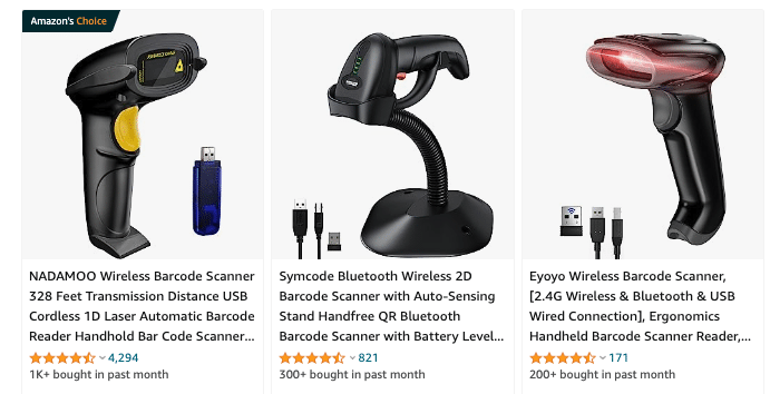 wireless usb barcode scanner