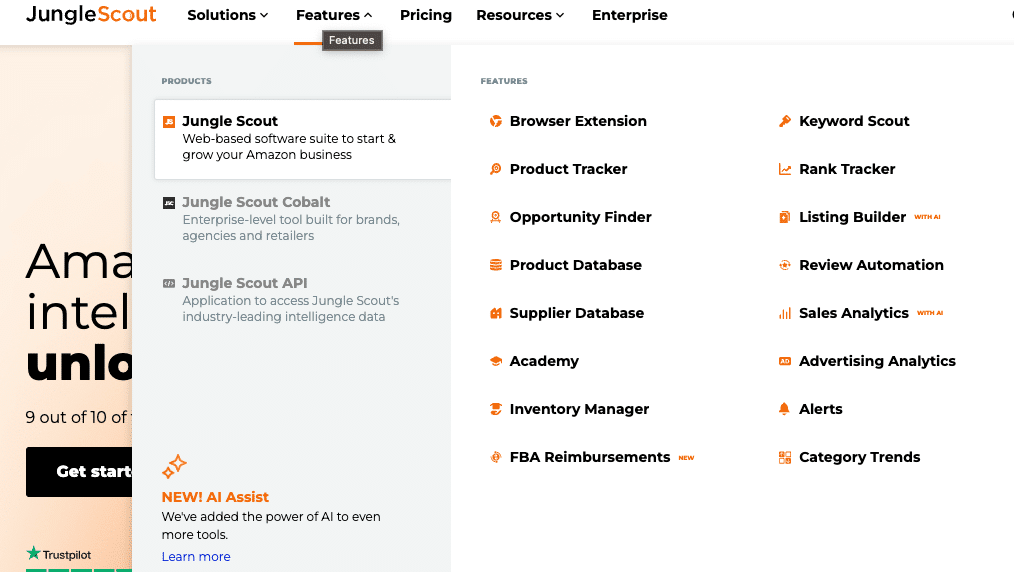 Junglescout Features Junglescout Features